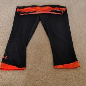 Under Armour Heat Gear Capris Medium